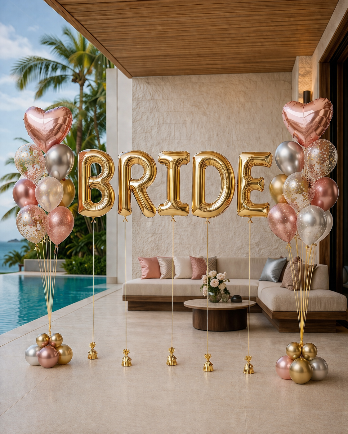 BRIDAL BALLOON DISPLAY