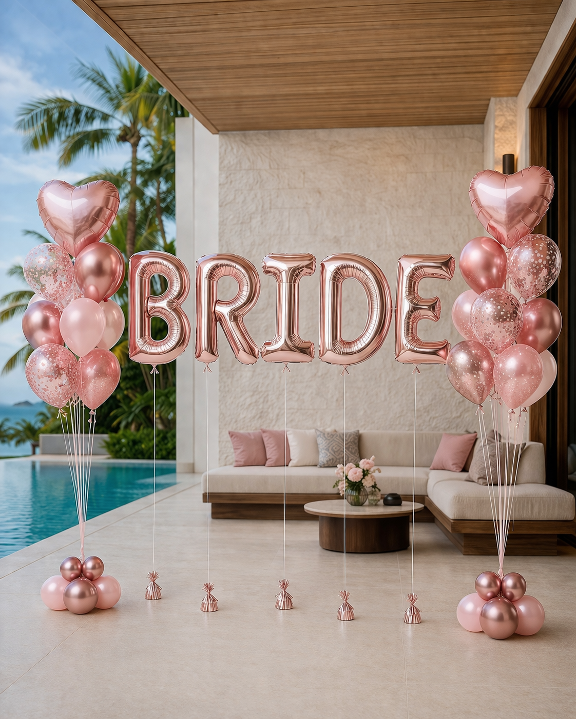 BRIDAL BALLOON DISPLAY