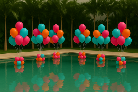 BALLOON FOUNTAINS [SET OF 6]