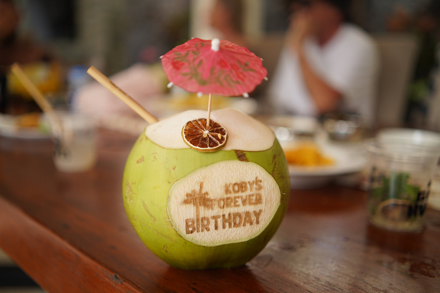 CUSTOMISE YOUR BIRTHDAY COCONUT