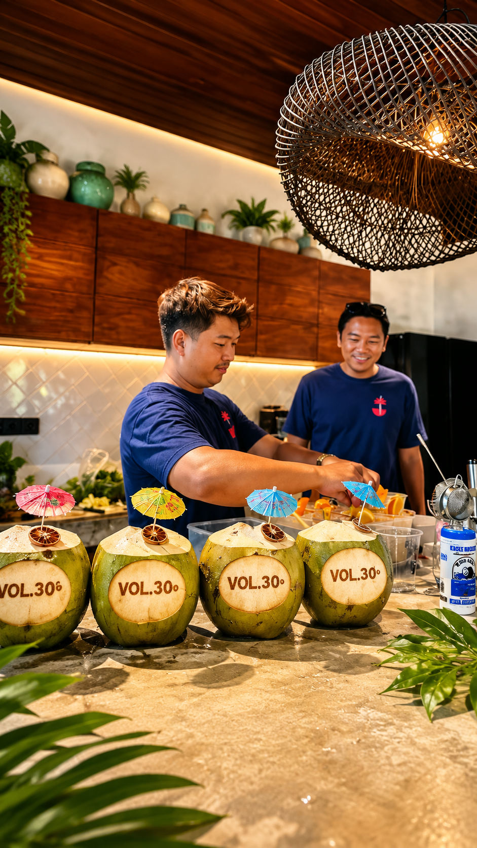 100% CUSTOM DESIGN COCONUTS