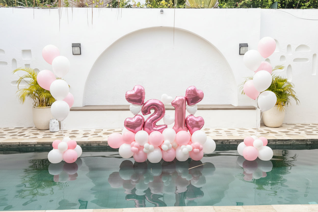 DELUXE BALLOON TOWER & FOUNTAINS [AGE]